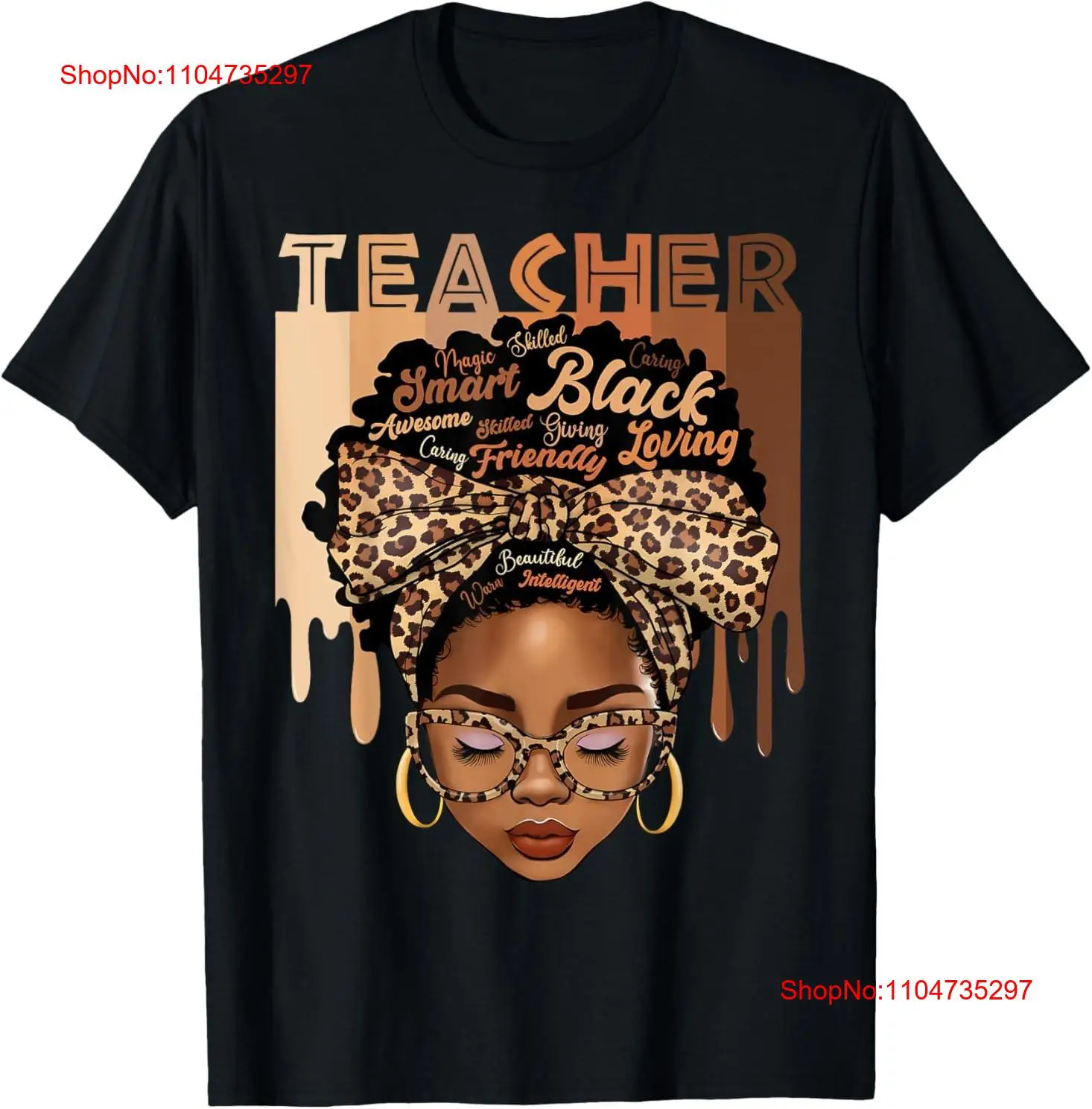 Vintage Fashion History - Black Teacher Magic History Month Afro