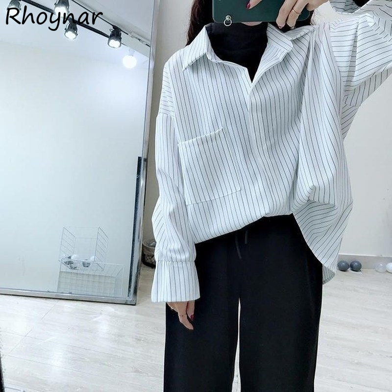 Vintage Fashion Style Female - Long Sleeve Shirts Women New Design