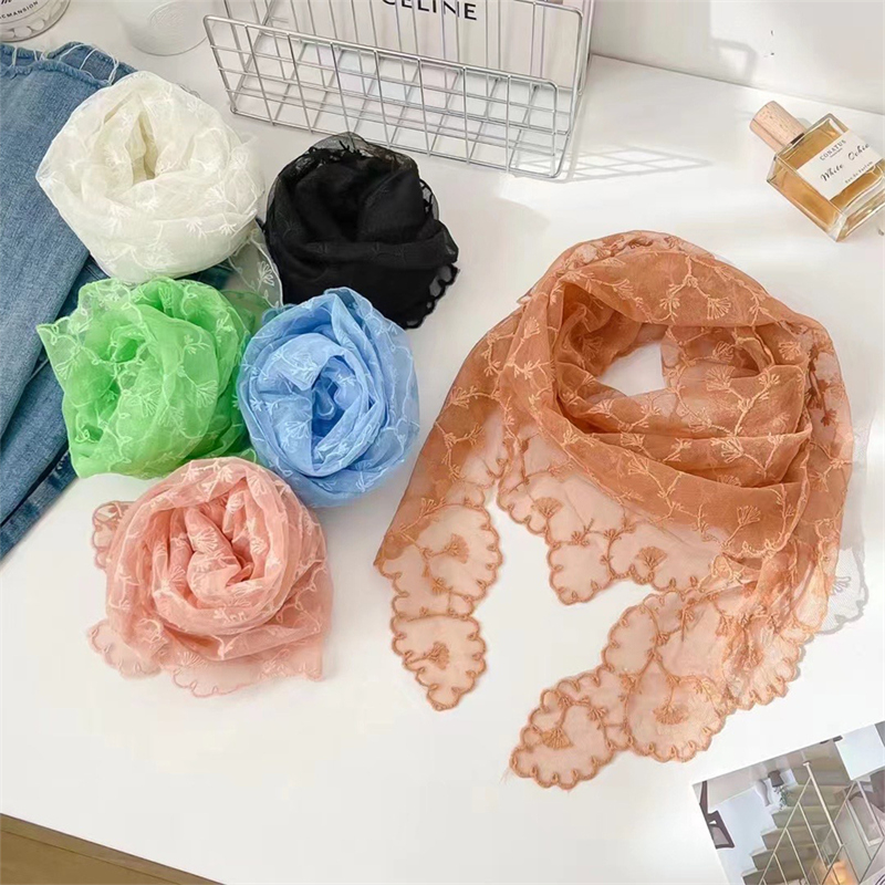 Women Lace Triangle Scarf Swee – обзор и цена Vintage Fashion Style Female