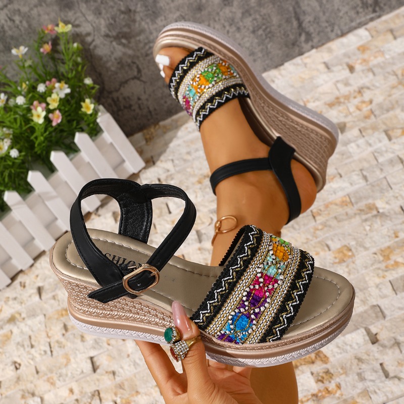 Summer Women High Heel Sandals – обзор и цена Vintage Fashion Female
