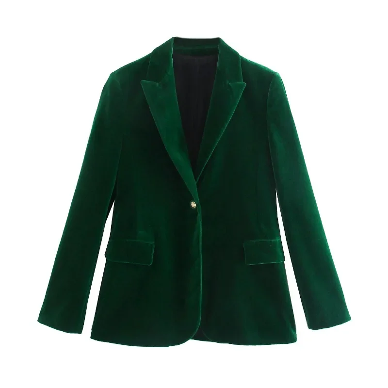 Elegant Velvet Women Blazer Fa – обзор и цена Velvet Blazer Vintage