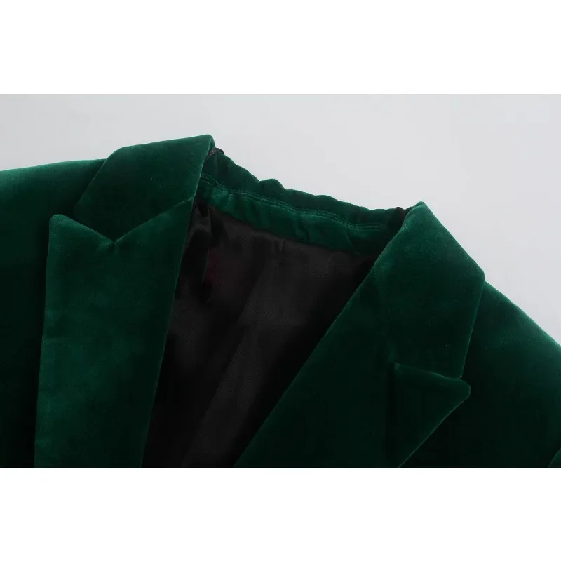 Elegant Velvet Women Blazer Fa – обзор и цена Velvet Blazer Vintage