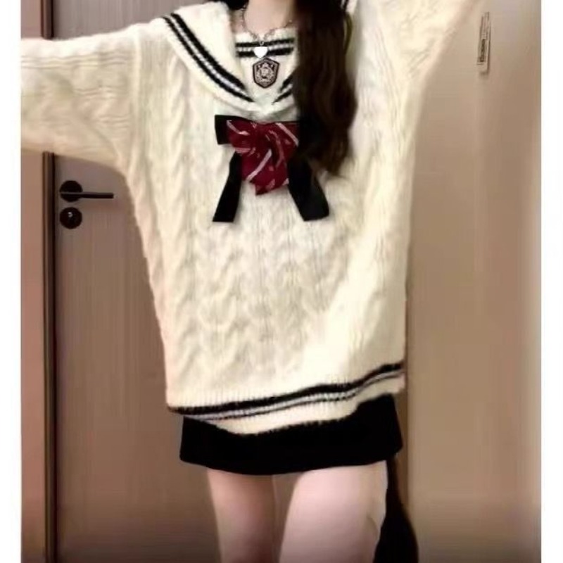Ezgaga Knitted Sweater Women P – обзор и цена Vintage Fashion Style Female