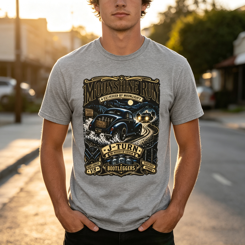 Moonshine Run Vintage T-Shirt  – обзор и цена Vintage Fashion History