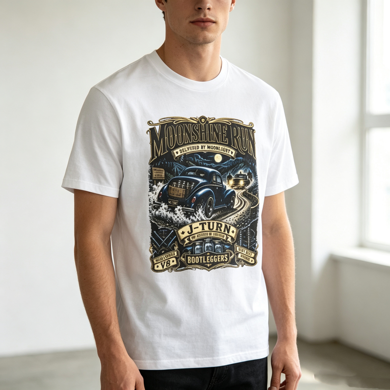 Moonshine Run Vintage T-Shirt  – обзор и цена Vintage Fashion History