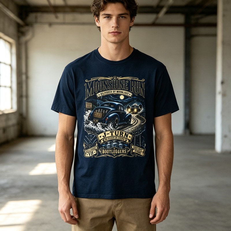 Moonshine Run Vintage T-Shirt  – обзор и цена Vintage Fashion History