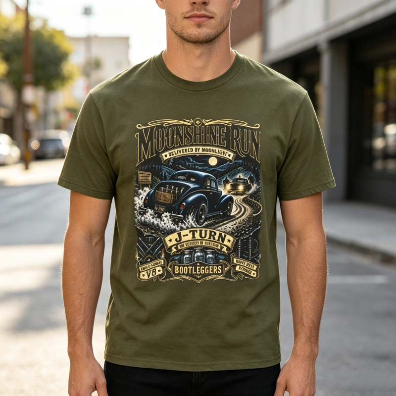 Moonshine Run Vintage T-Shirt  – обзор и цена Vintage Fashion History