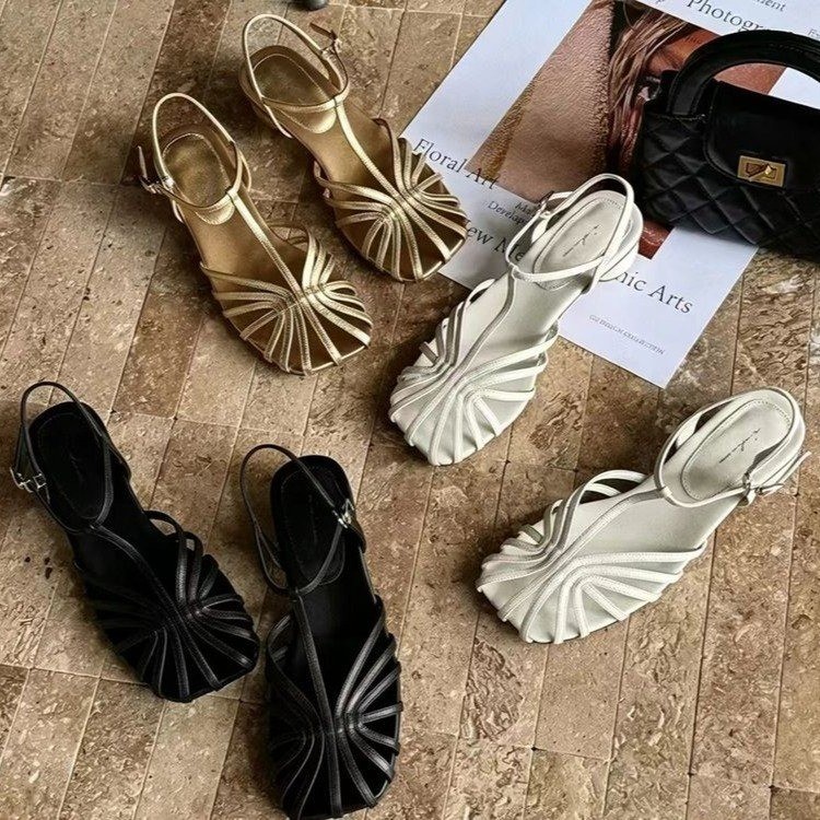 French-style Vintage Woven Toe – обзор и цена Vintage Fashion Outfit