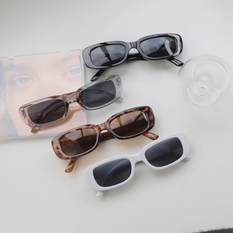 Vintage Small Square Sunglasse – обзор и цена Vintage Fashion Female