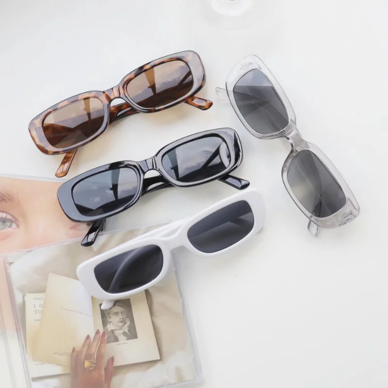 Vintage Small Square Sunglasse – обзор и цена Vintage Fashion Female