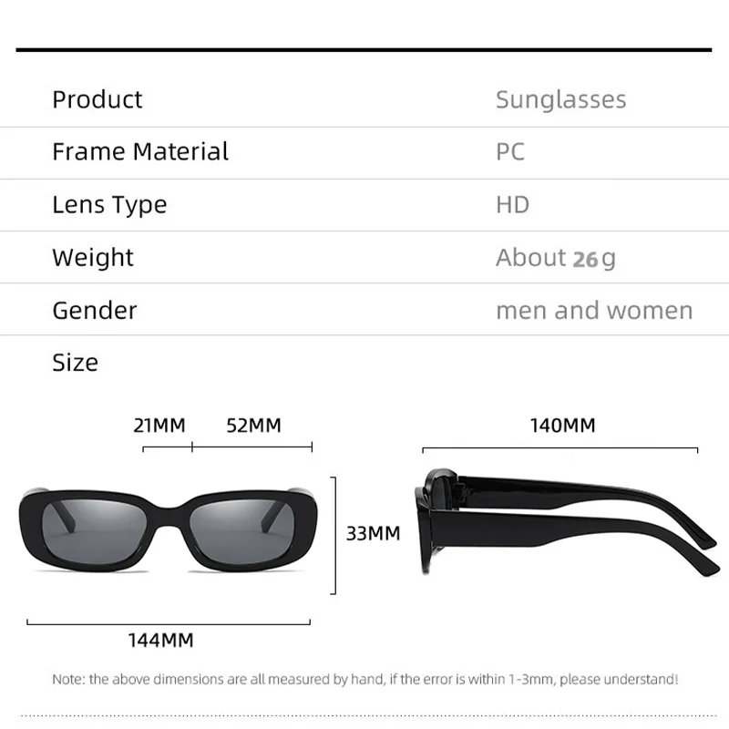 Vintage Small Square Sunglasse – обзор и цена Vintage Fashion Female