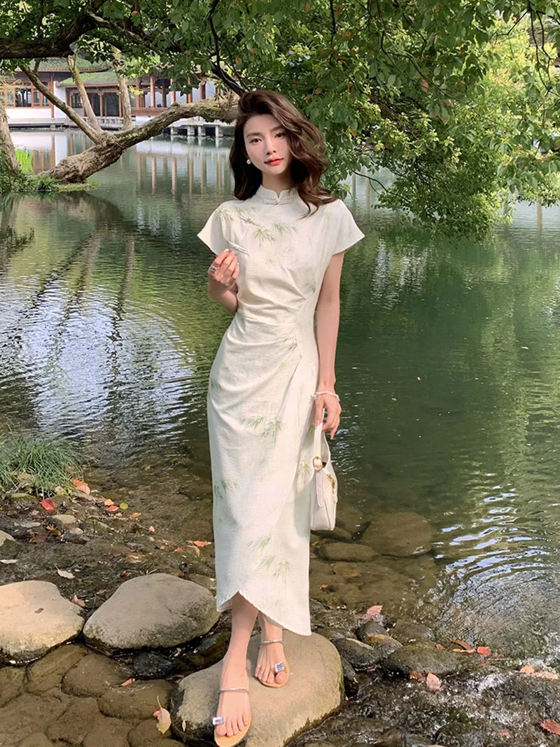 2023 New Chinese Style Dress C – обзор и цена Vintage Fashion Look