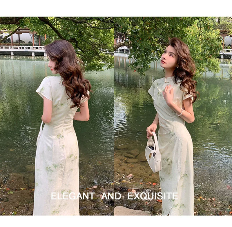 2023 New Chinese Style Dress C – обзор и цена Vintage Fashion Look