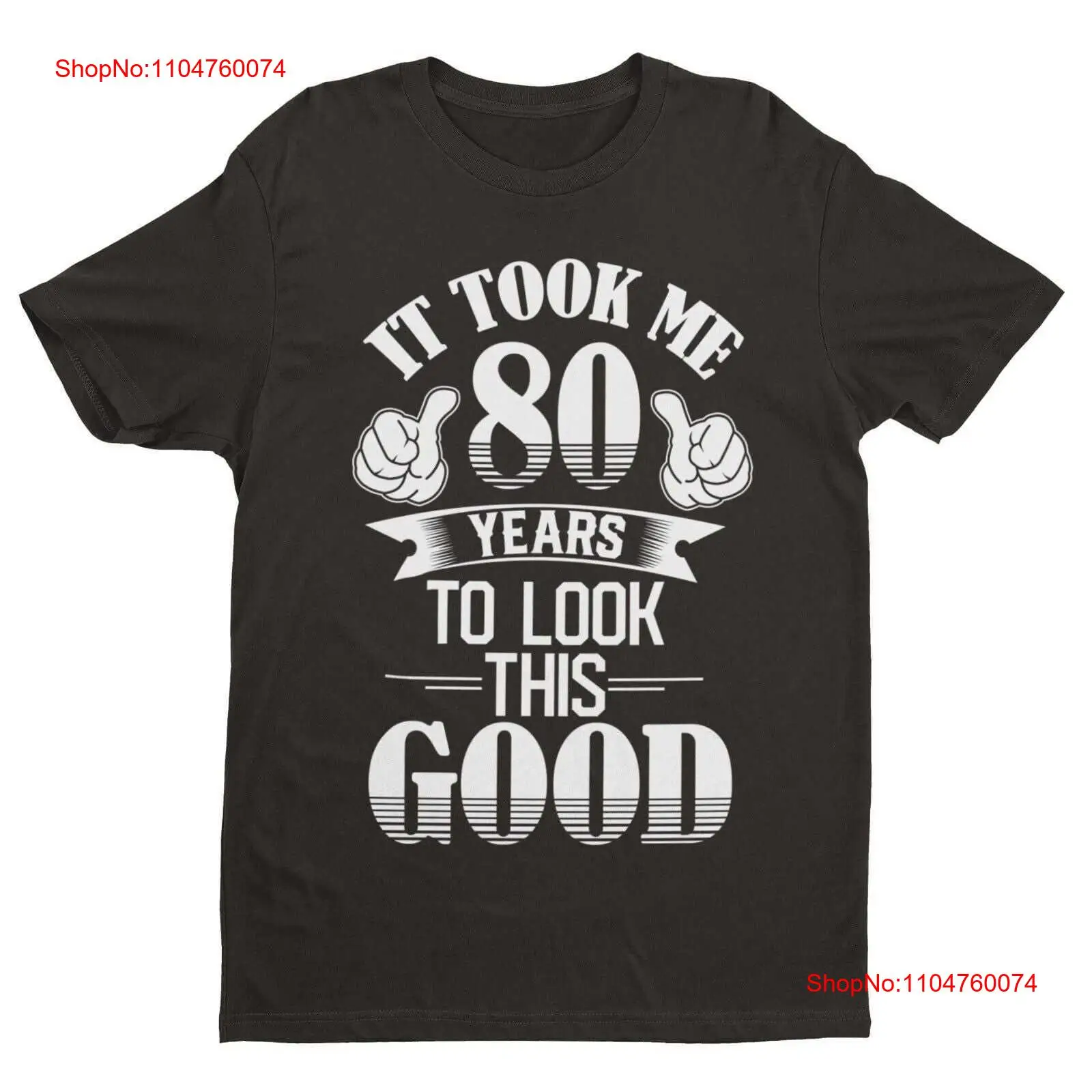 80th Birthday Funny T Shirt It – обзор и цена Vintage Fashion Look