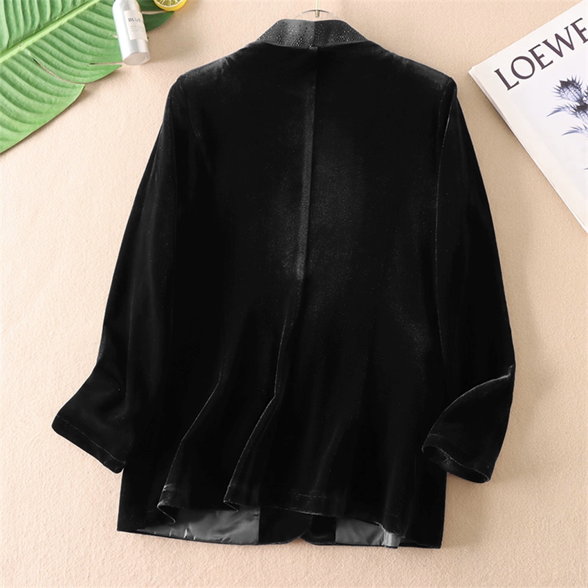 Autumn Winter Big Size Vintage – обзор и цена Velvet Blazer Vintage