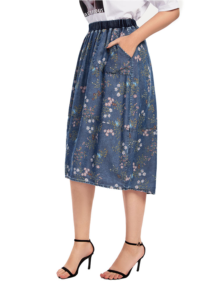 Women's plus Size Casual Denim – обзор и цена Vintage Fashion Plus Size