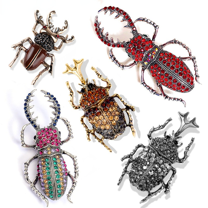 High-end Beetles Enamel Pin Rh – обзор и цена Vintage Fashion Bug