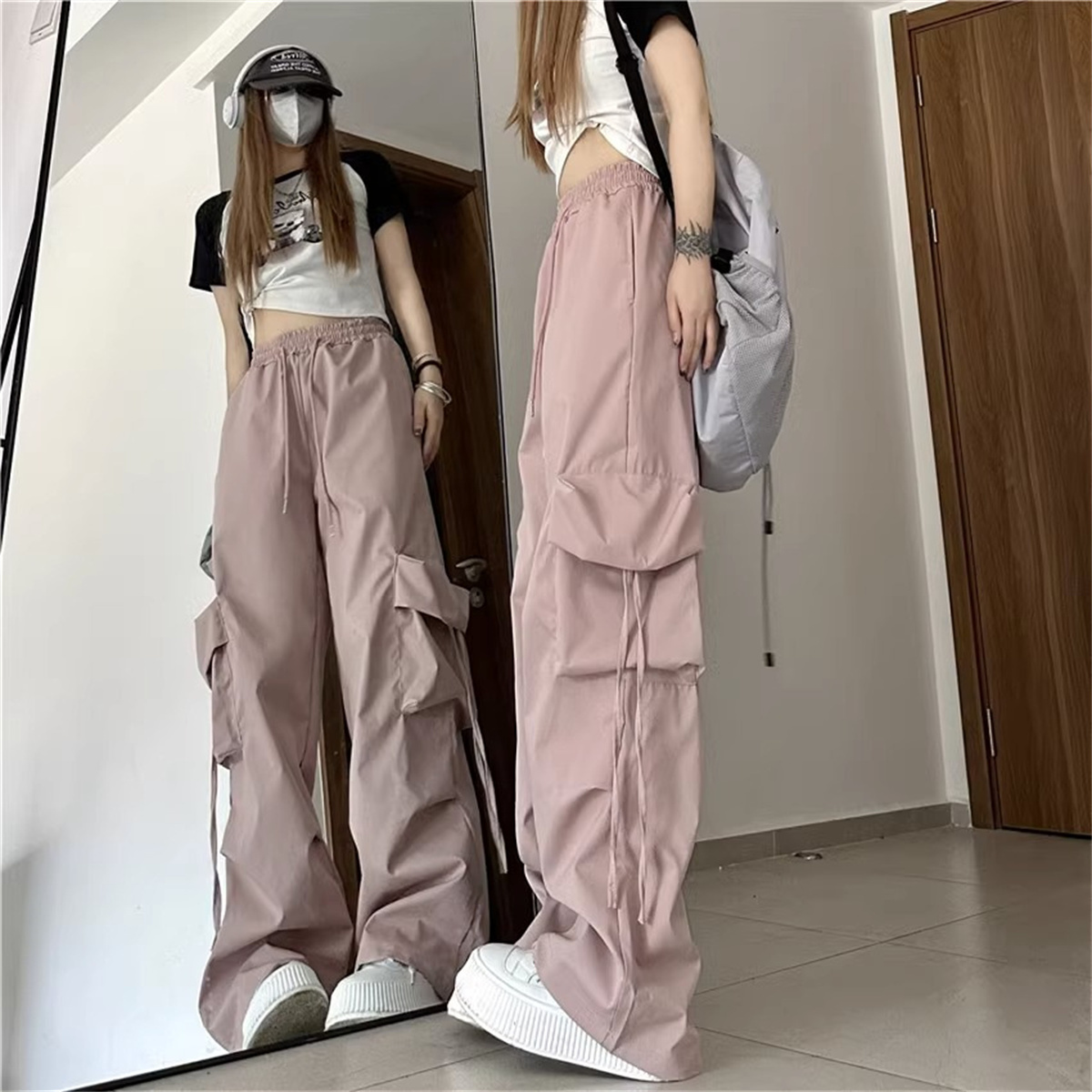 Plus Size Women Cargo Pants Hi – обзор и цена Vintage Fashion Plus Size
