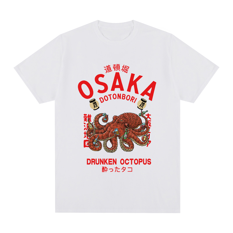 Drunken Octopus Vintage T-shir – обзор и цена Vintage Fashion Osaka