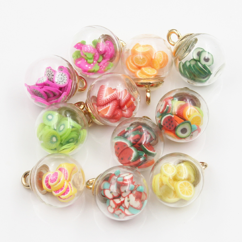 10pcs Charms Fruit Dried Flowe – обзор и цена Vintage Fashion Finds