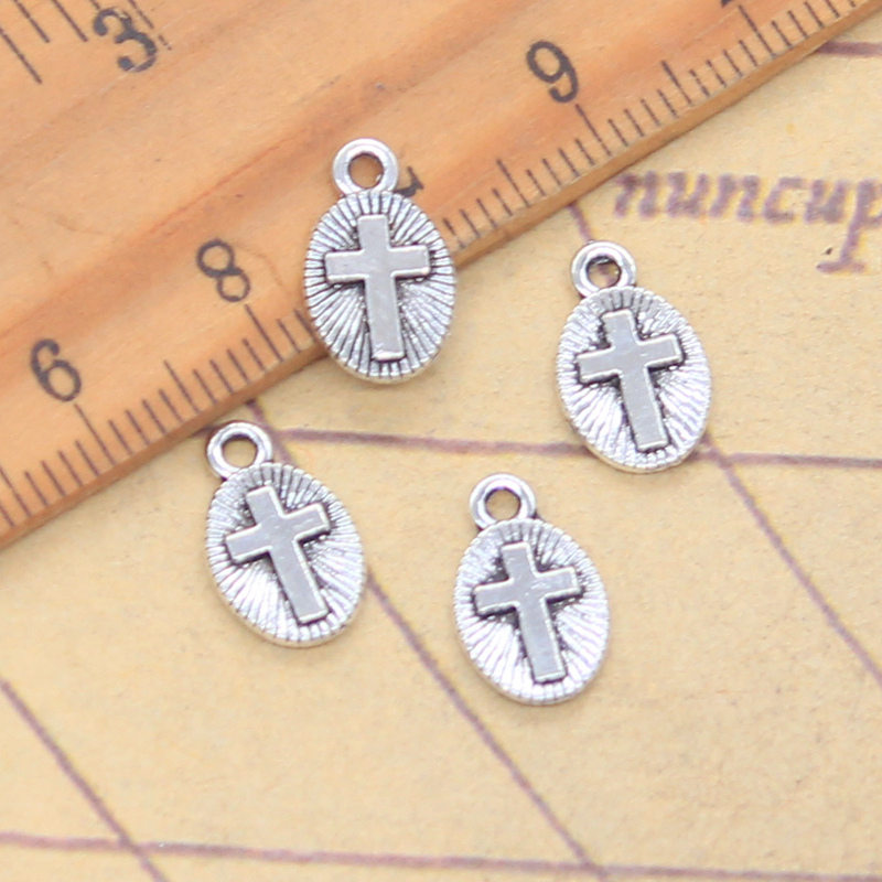 30pcs Charms Cross 13x8mm Anti – обзор и цена Vintage Fashion Finds