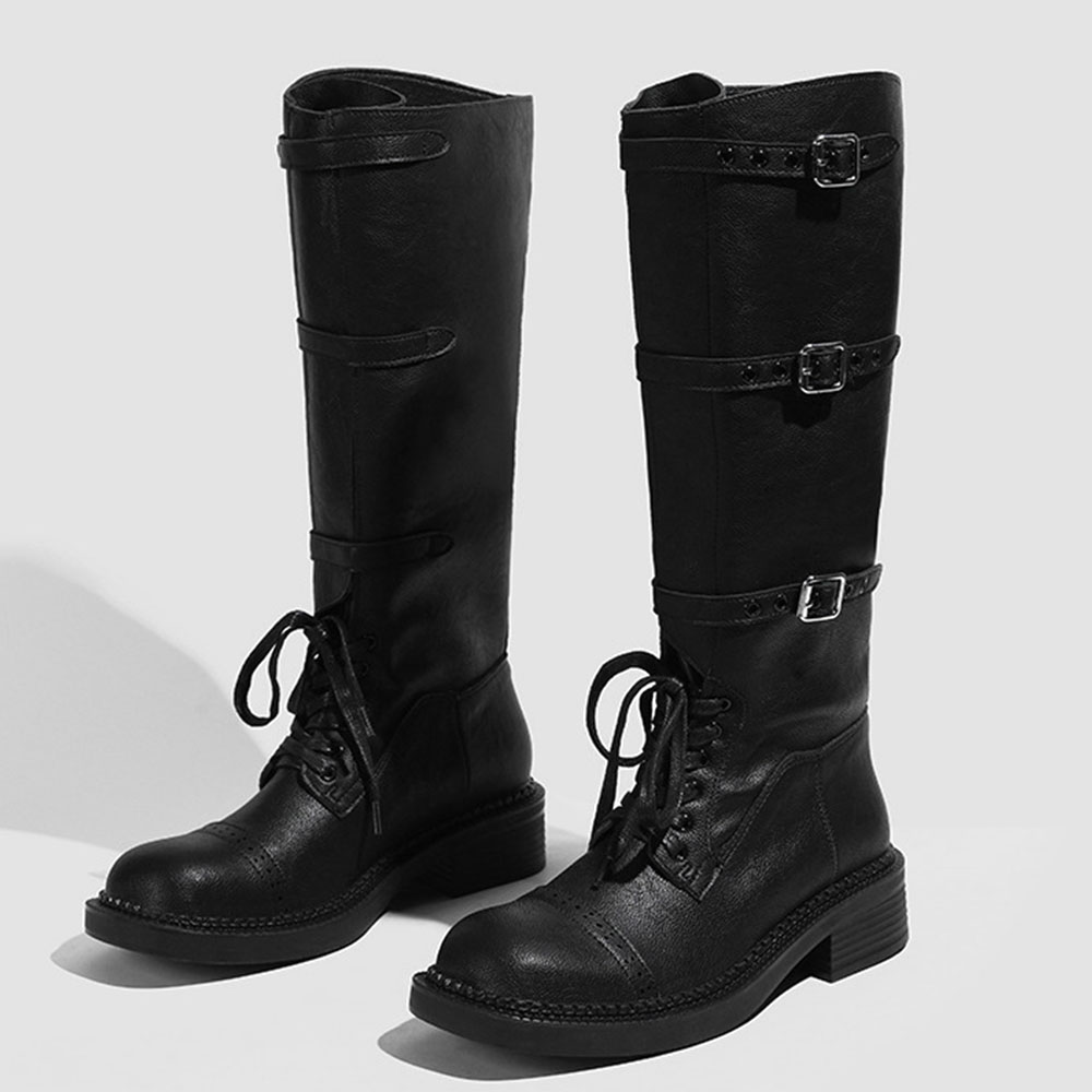 Women's Knee High Boots Vintag – обзор и цена Vintage Fashion Designer