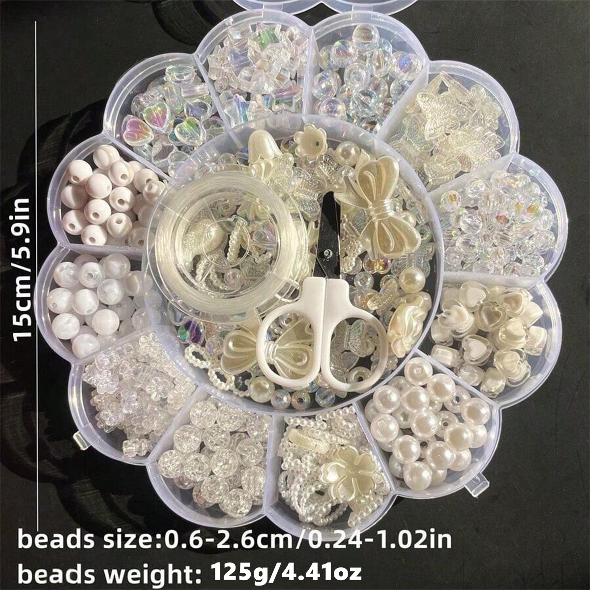 2Set/1Set 13 Grids Acrylic Flo – обзор и цена Vintage Fashion Necklace