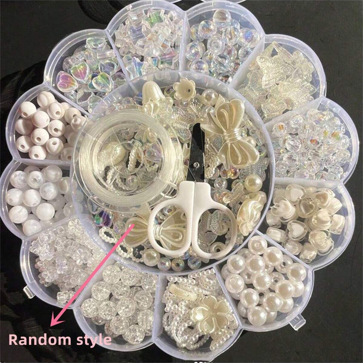 2Set/1Set 13 Grids Acrylic Flo – обзор и цена Vintage Fashion Necklace