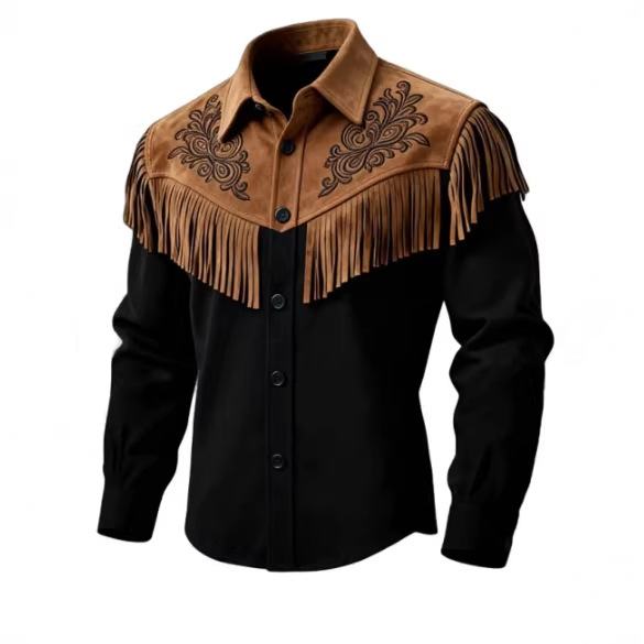 Unique Design Brown Tassel Lea – обзор и цена Velvet Blazer Vintage