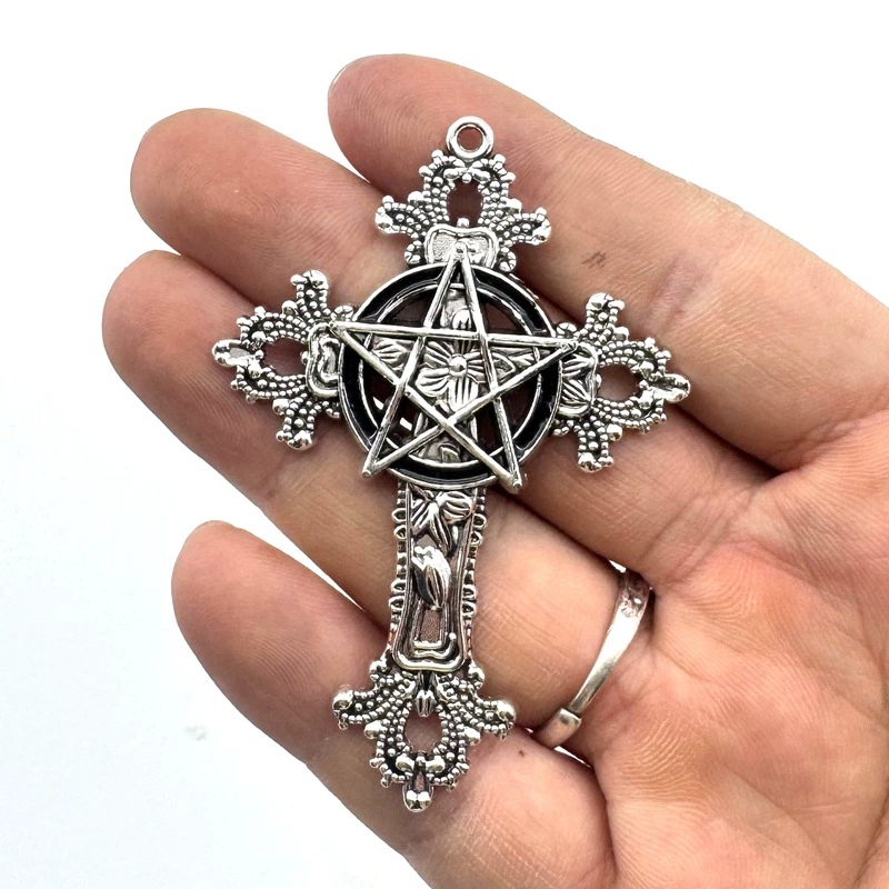 2pcs 30x15mm Gothic Big Cross  – обзор и цена Vintage Fashion Tumblr