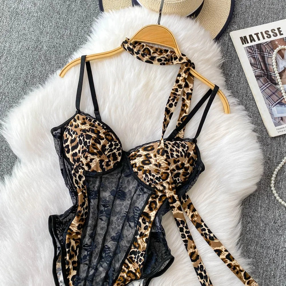 Women Hotsweet V-neck Leopard  – обзор и цена Vintage Fashion Necklace