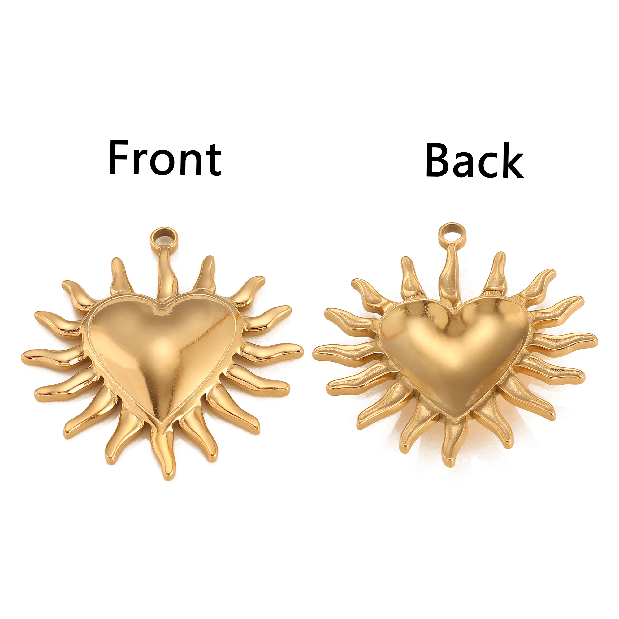 3Pcs Puffy Spike Heart Charm V – обзор и цена Vintage Fashion Finds