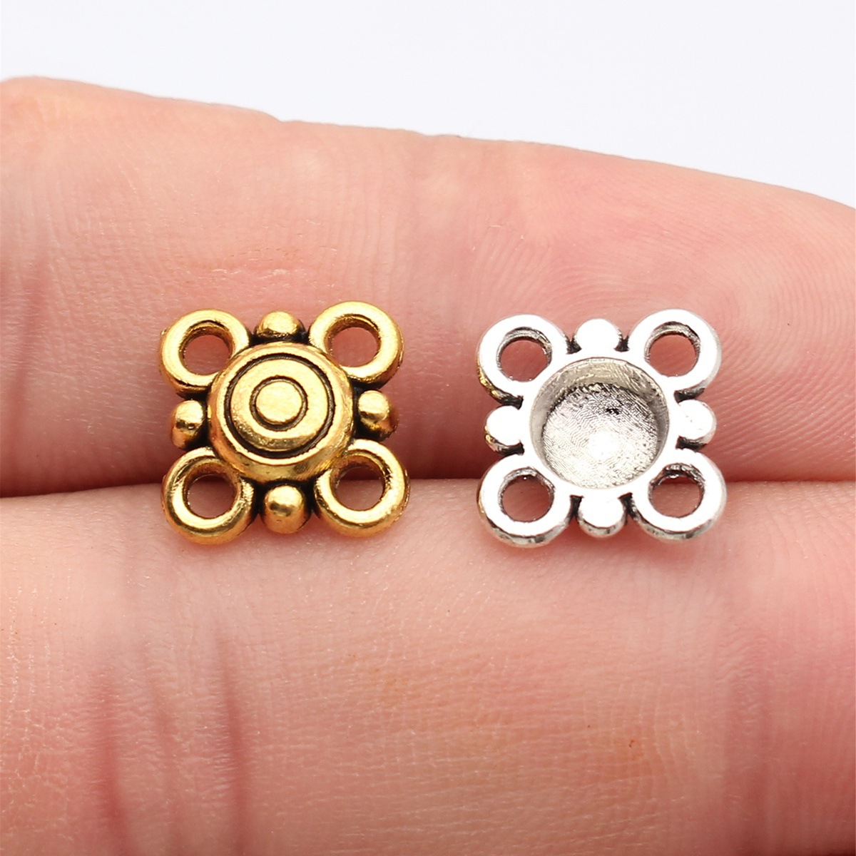 WYSIWYG 20pcs 15x15mm Antique  – обзор и цена Vintage Fashion Jewelry