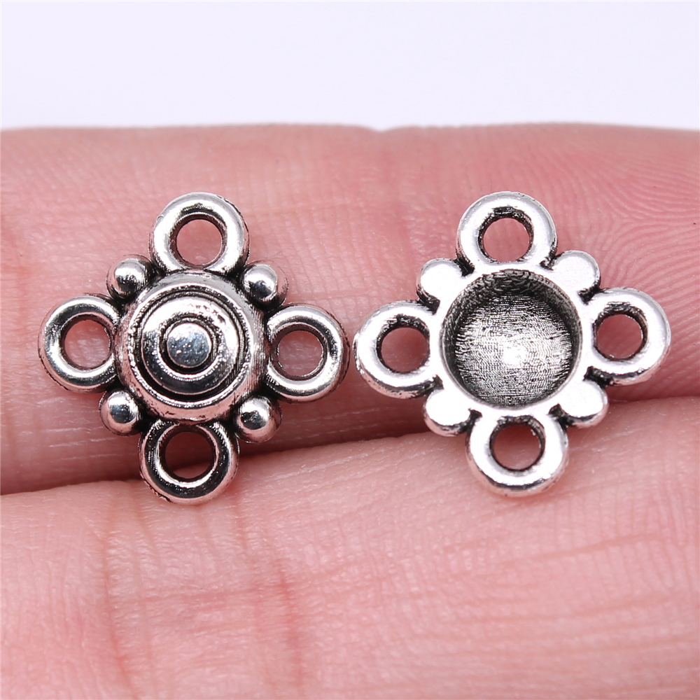 WYSIWYG 20pcs 15x15mm Antique  – обзор и цена Vintage Fashion Jewelry