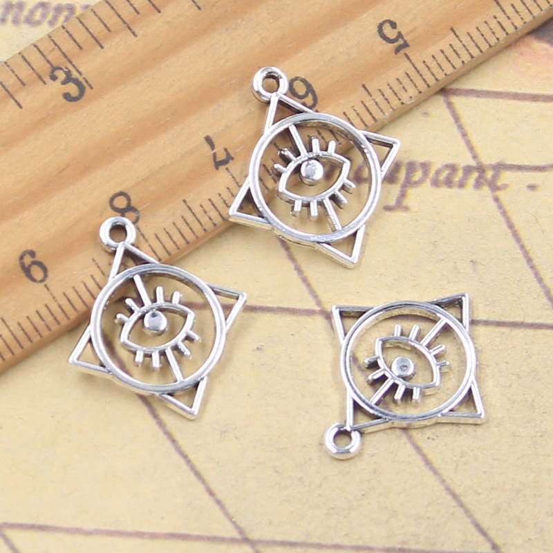 20pcs Charms Square Round Eye  – обзор и цена Vintage Fashion Finds