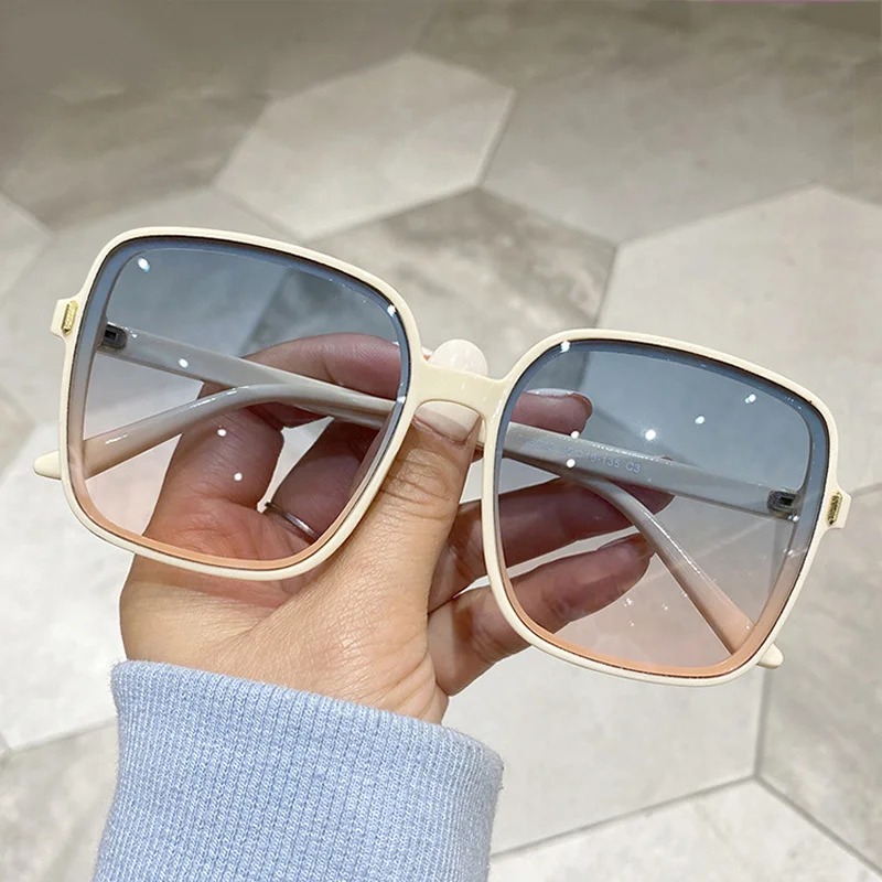 Vintage Oversized Square Sungl – обзор и цена Vintage Fashion Female