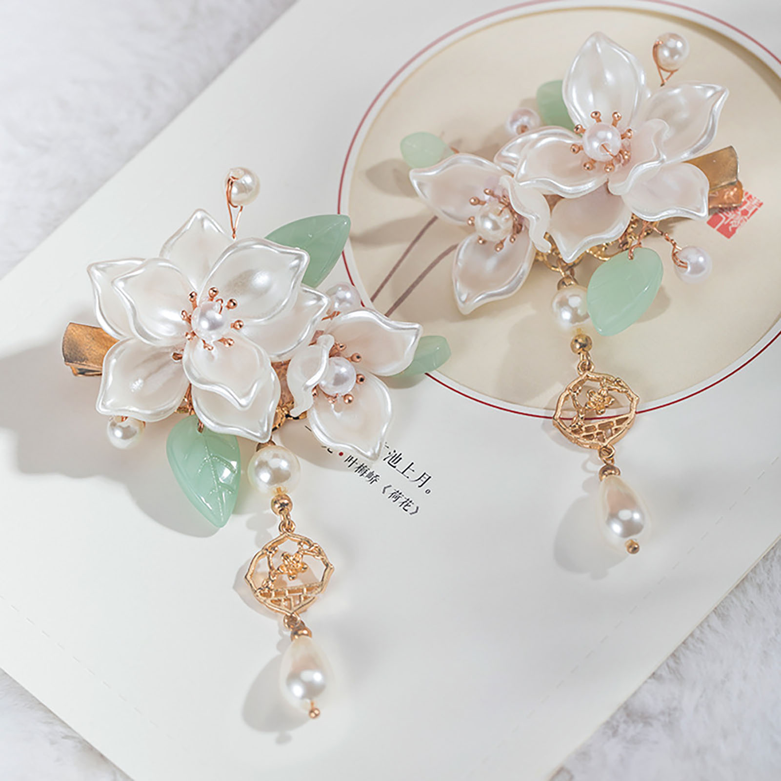 Vintage Camellia Hair Clip Ele – обзор и цена Vintage Fashion Guild