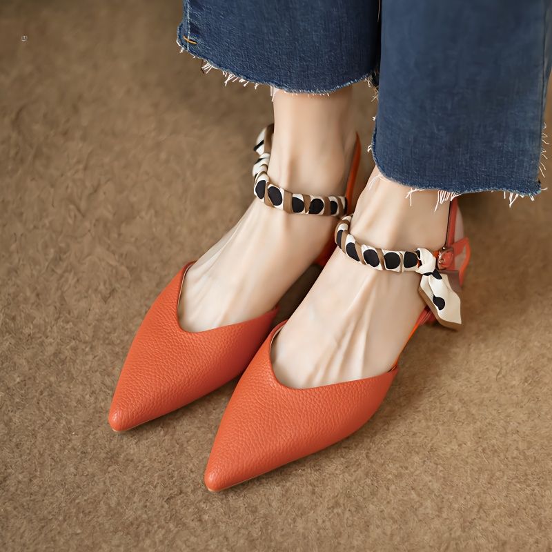 Summer French Pointy Women's S – обзор и цена Vintage Fashion Style Female