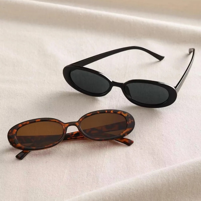 Vintage Oval Sunglasses Women  – обзор и цена Vintage Fashion Luxury