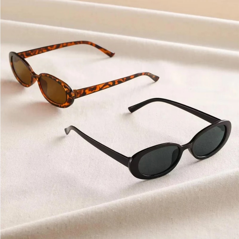 Vintage Oval Sunglasses Women  – обзор и цена Vintage Fashion Luxury
