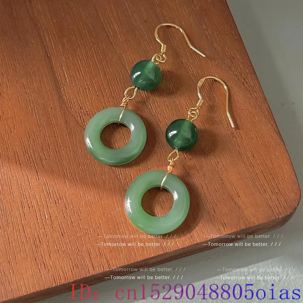 Green Real Jade Ring Earrings  – обзор и цена Vintage Fashion Guild