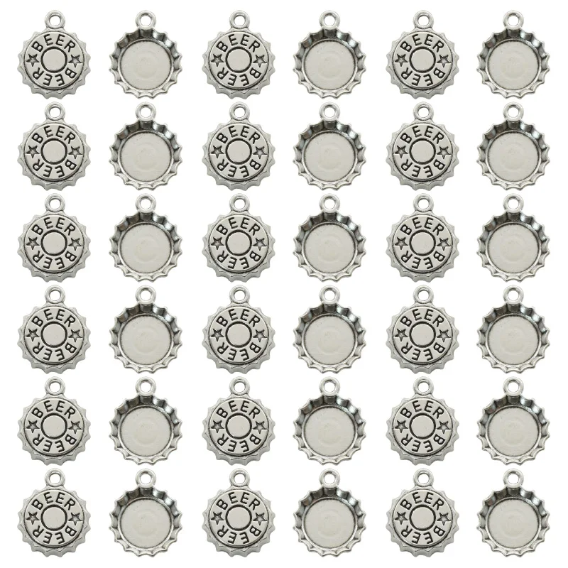 15PCS Antique Silver Plated Be – обзор и цена Vintage Fashion Tumblr