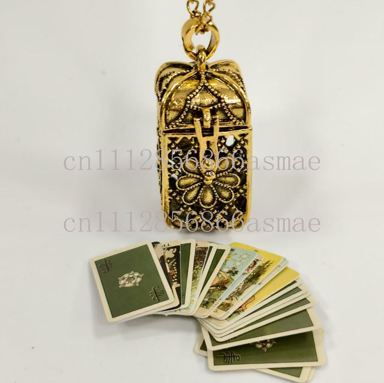 Vintage Alloy Tarot Card Penda – обзор и цена Vintage Fashion Necklace