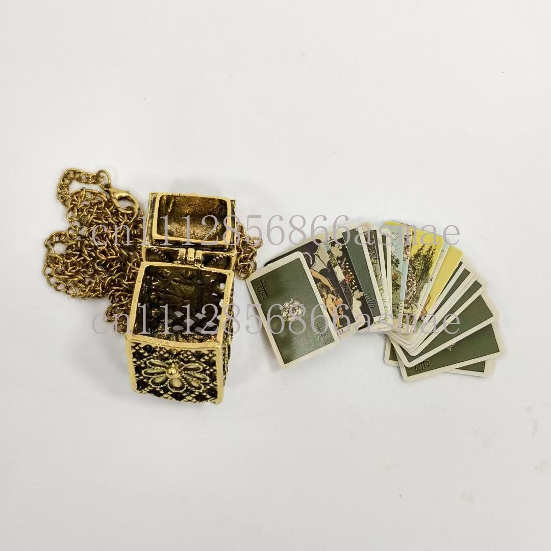 Vintage Alloy Tarot Card Penda – обзор и цена Vintage Fashion Necklace