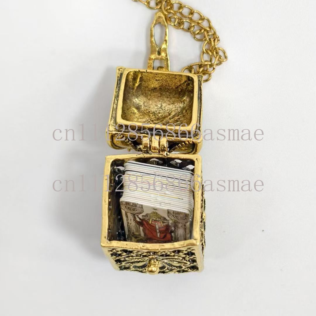 Vintage Alloy Tarot Card Penda – обзор и цена Vintage Fashion Necklace