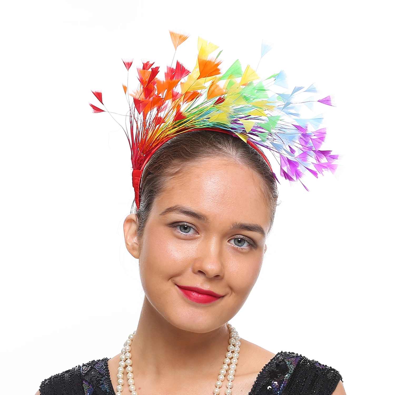 Colorful Feather Hair Hoop, Ma – обзор и цена Vintage Fashion Photographers
