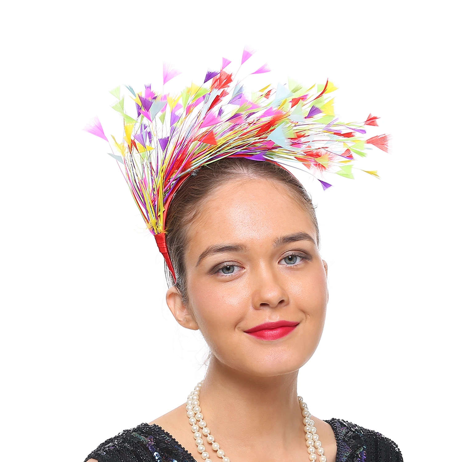 Colorful Feather Hair Hoop, Ma – обзор и цена Vintage Fashion Photographers