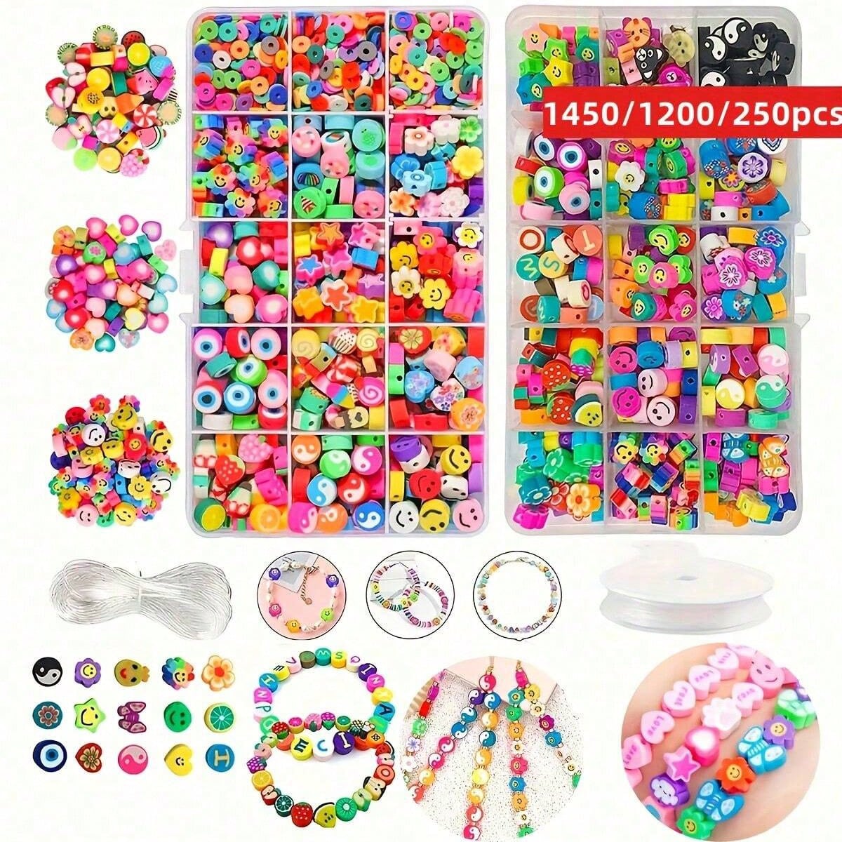 1450/1200/250pcs Polymer Clay  – обзор и цена Vintage Fashion Necklace
