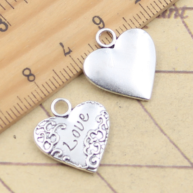 10pcs Charms Heart Love 19x18m – обзор и цена Vintage Fashion Finds