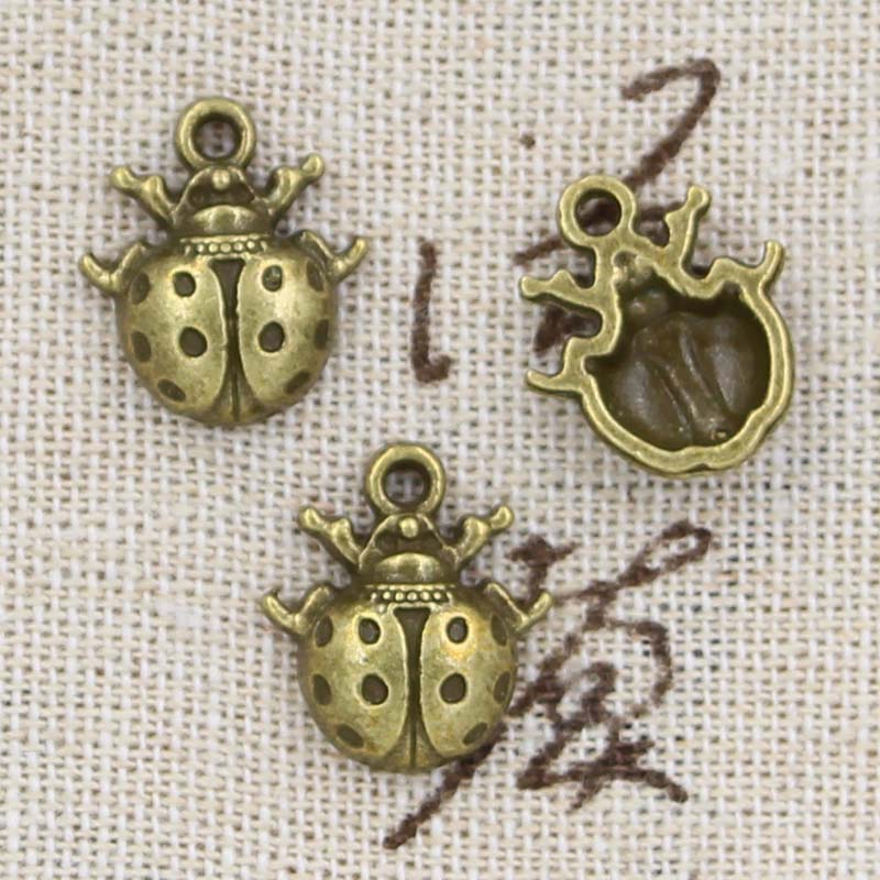 12pcs Charms Ladybug Bug 16x14 – обзор и цена Vintage Fashion Bug
